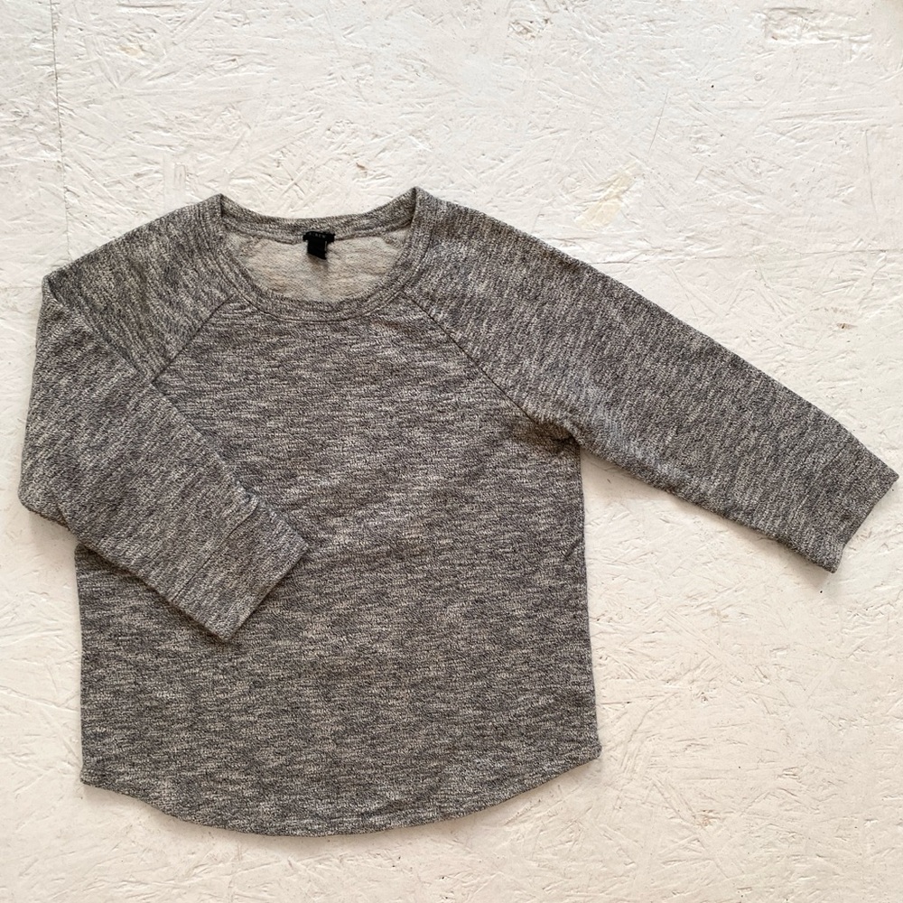 JCrew gray sweater